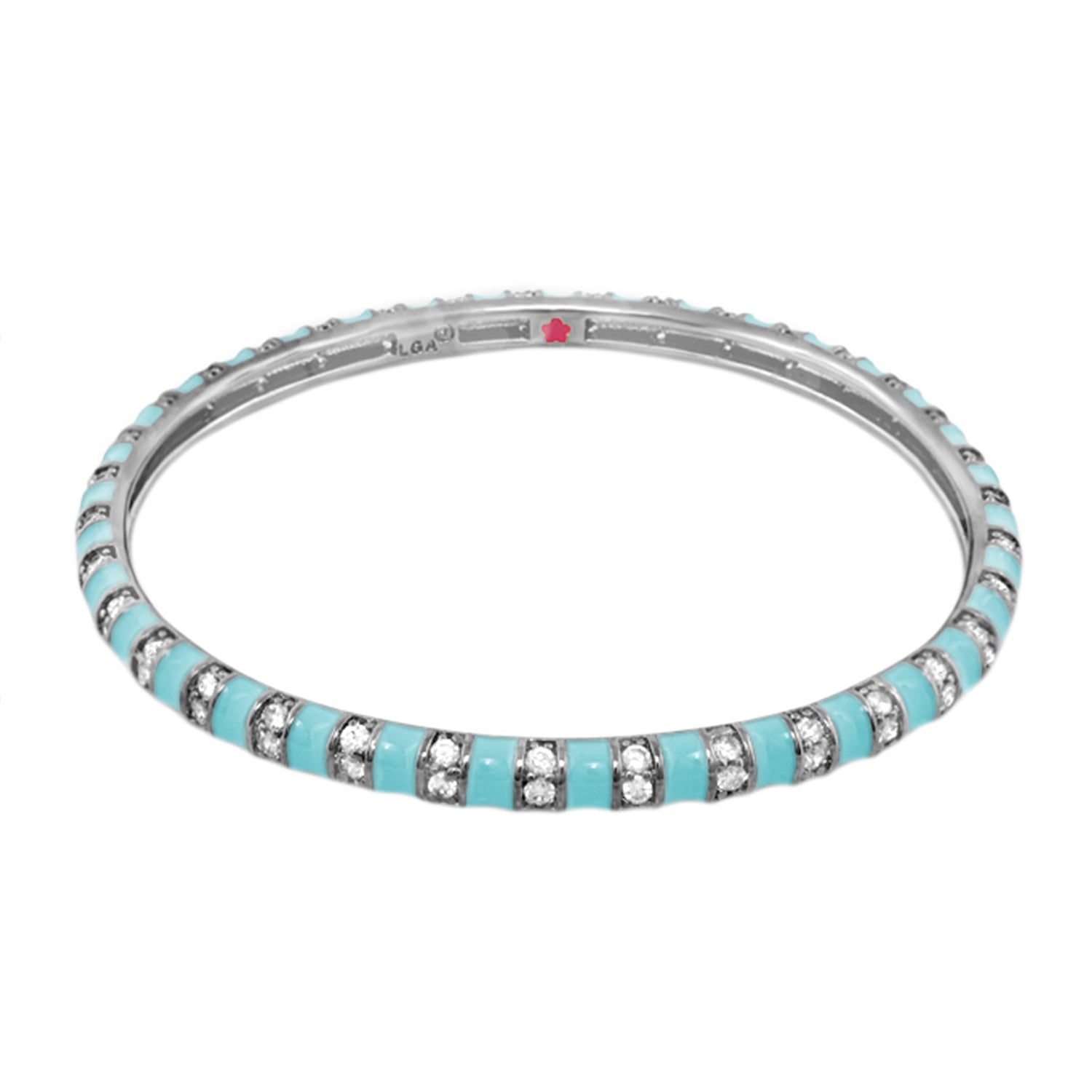 Stripe Tease Stackable Bangle