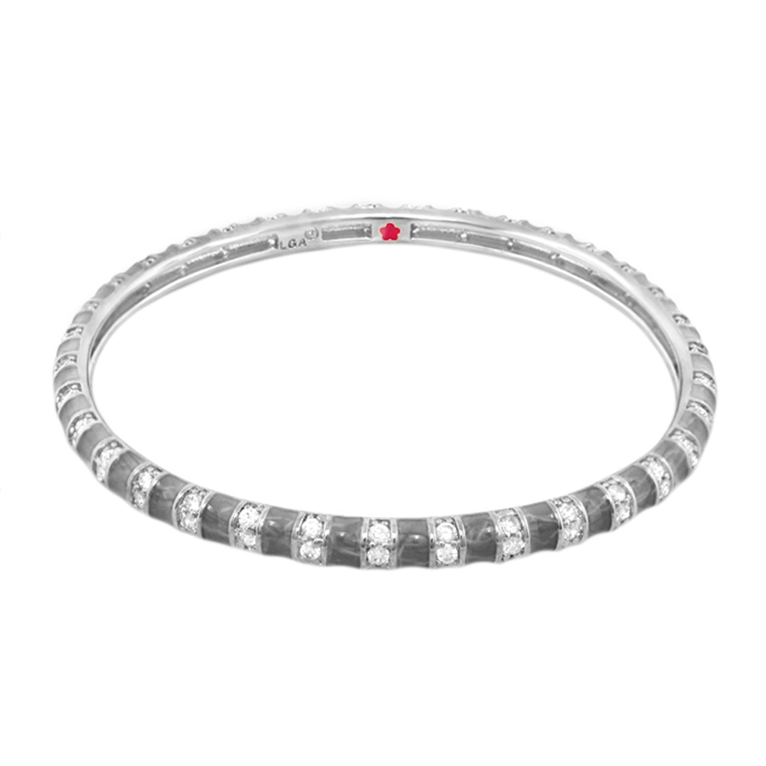 Stripe Tease Stackable Bangle