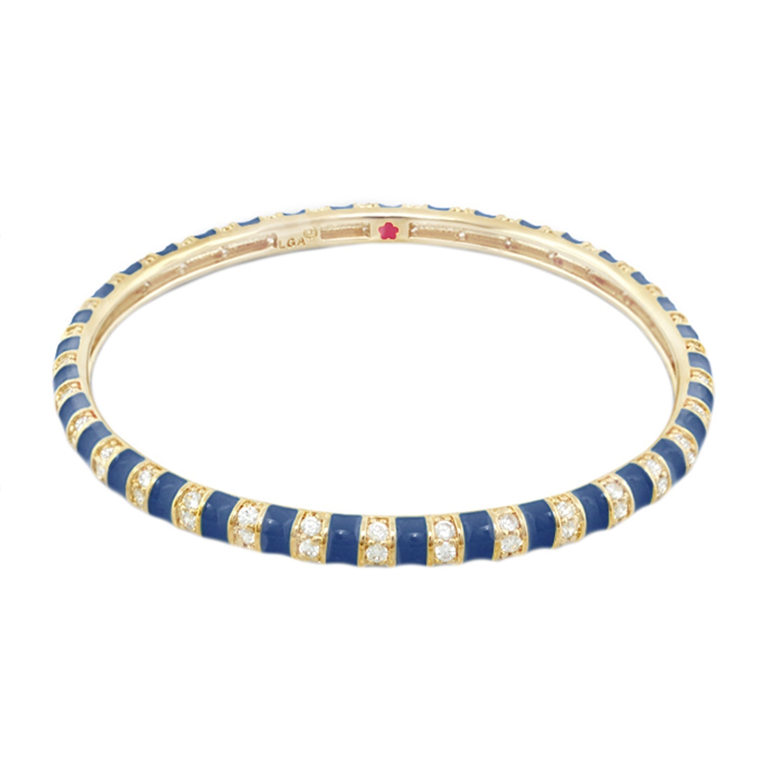 Stripe Tease Stackable Bangle