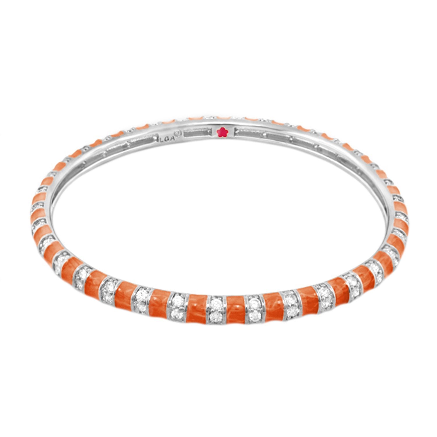 Stripe Tease Stackable Bangle