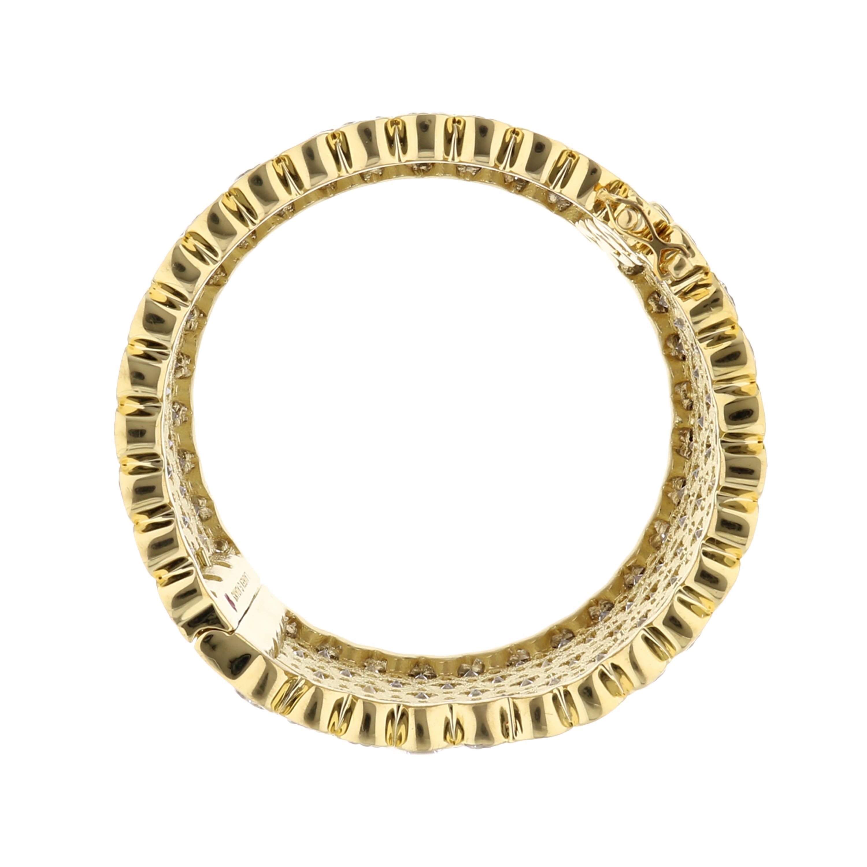 Shimmer and Glimmer Pave Bangle