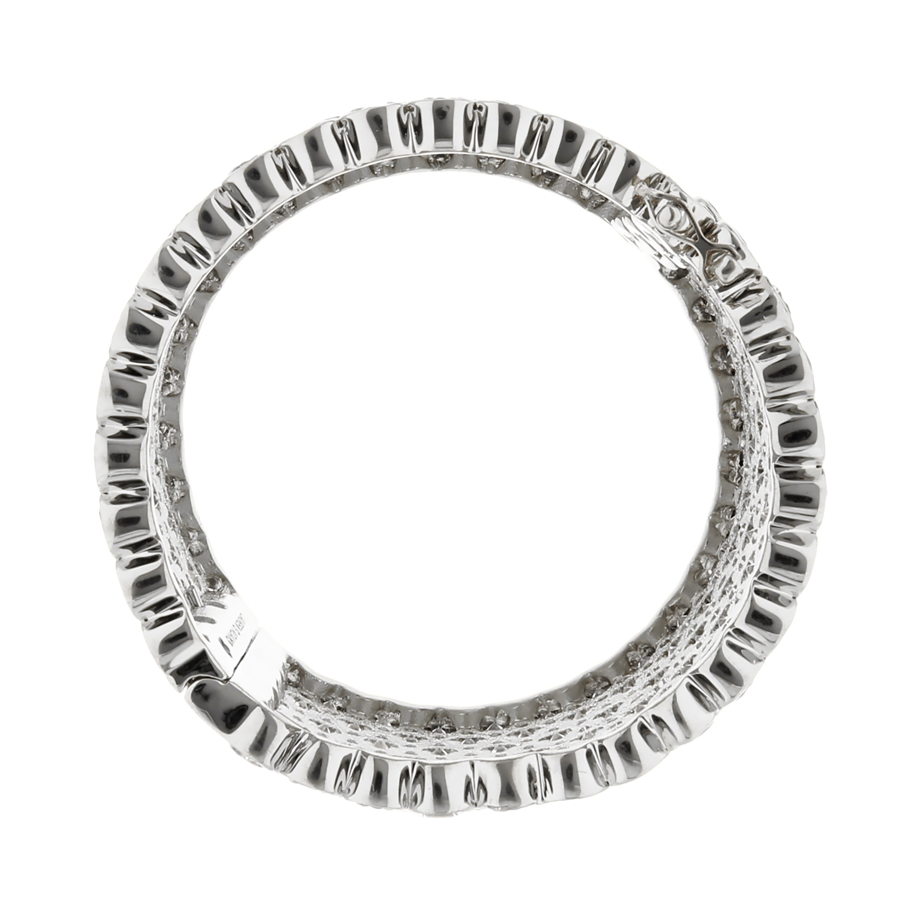 Shimmer and Glimmer Pave Bangle