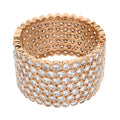 Shimmer and Glimmer Pave Bangle