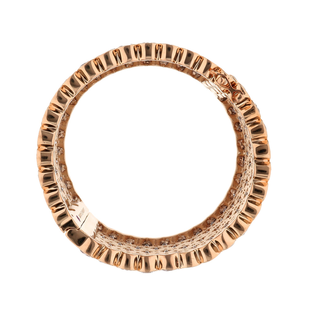 Shimmer and Glimmer Pave Bangle