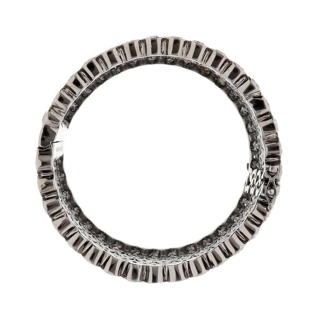 Shimmer and Glimmer Pave Bangle