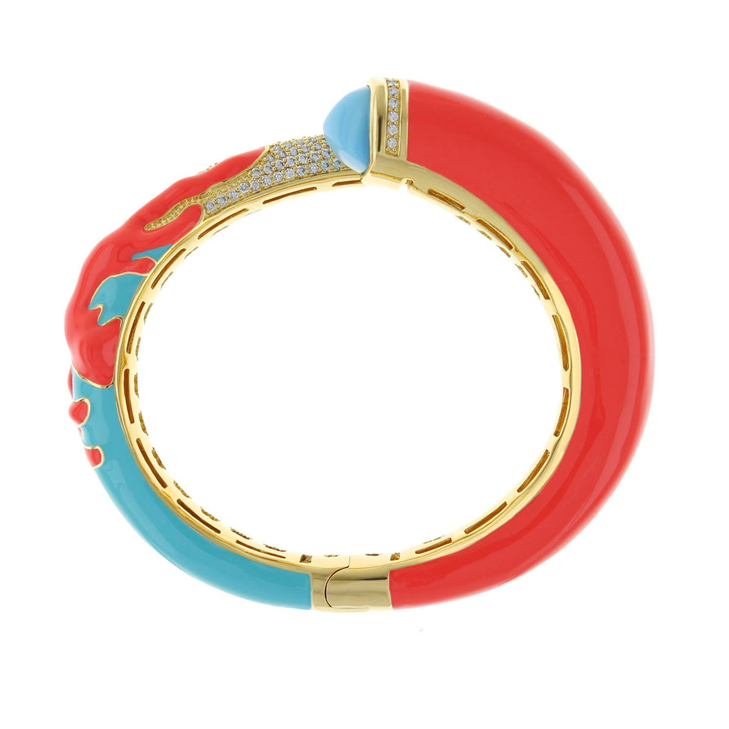 Pretty Little Things Coral Bangle