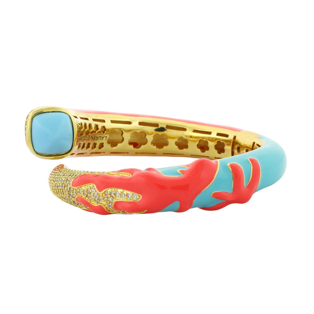 Pretty Little Things Coral Bangle