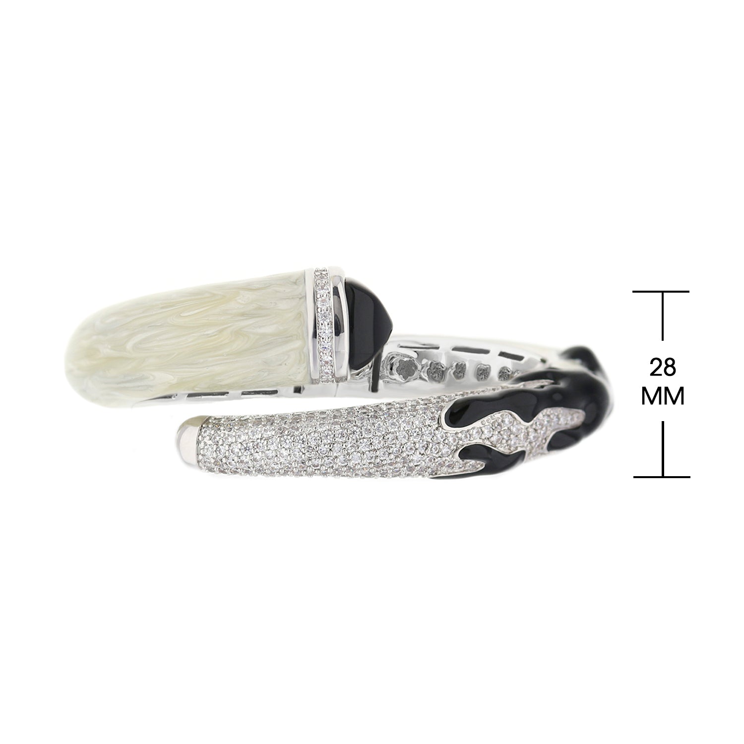 Pretty Little Things Onyx Bangle