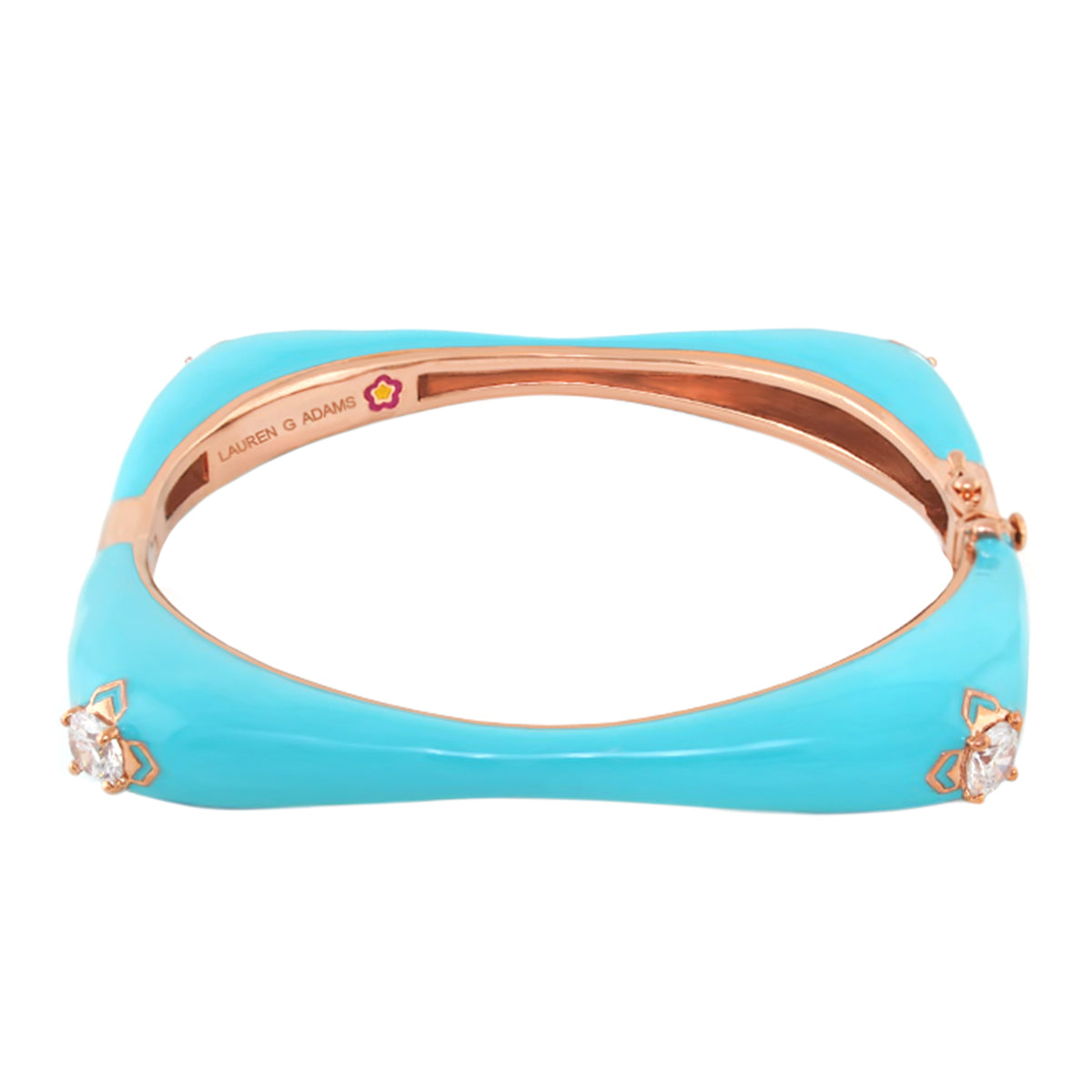 Starry Nights Turquoise Enamel Bangle