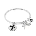 Lolo Cross Non Adjustable Bangle.