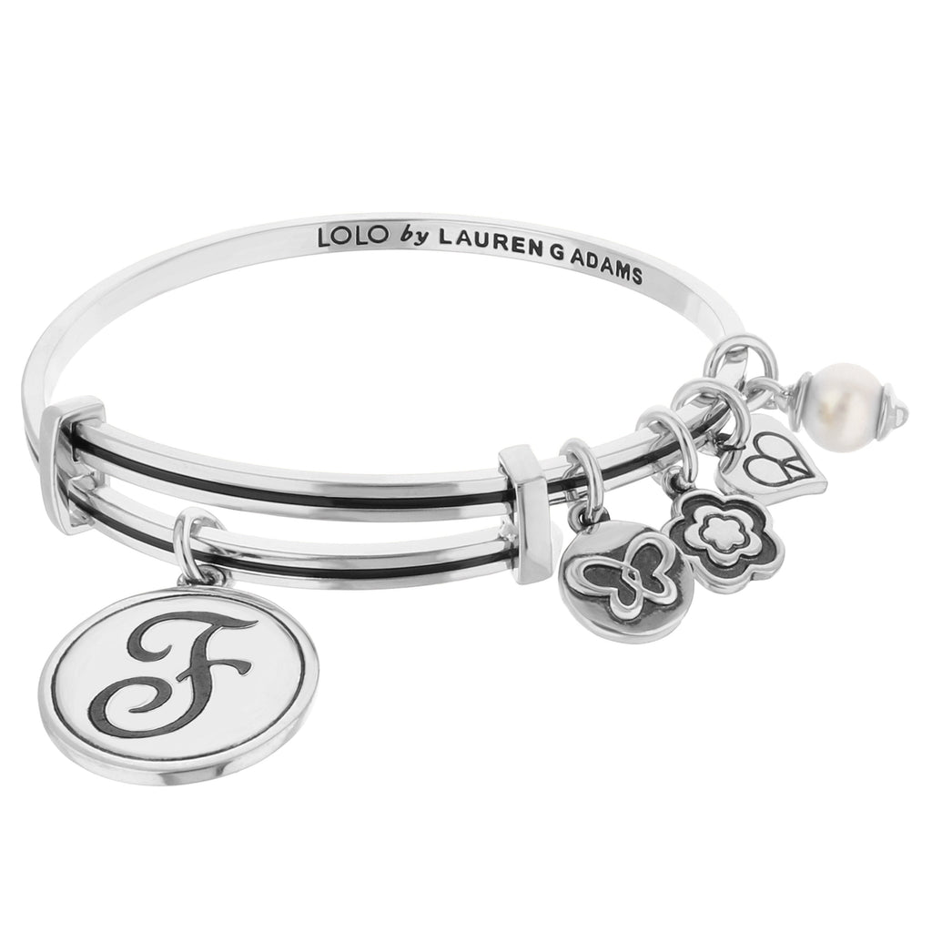 Initial F Bangle
