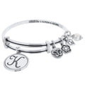 Initial K Bangle