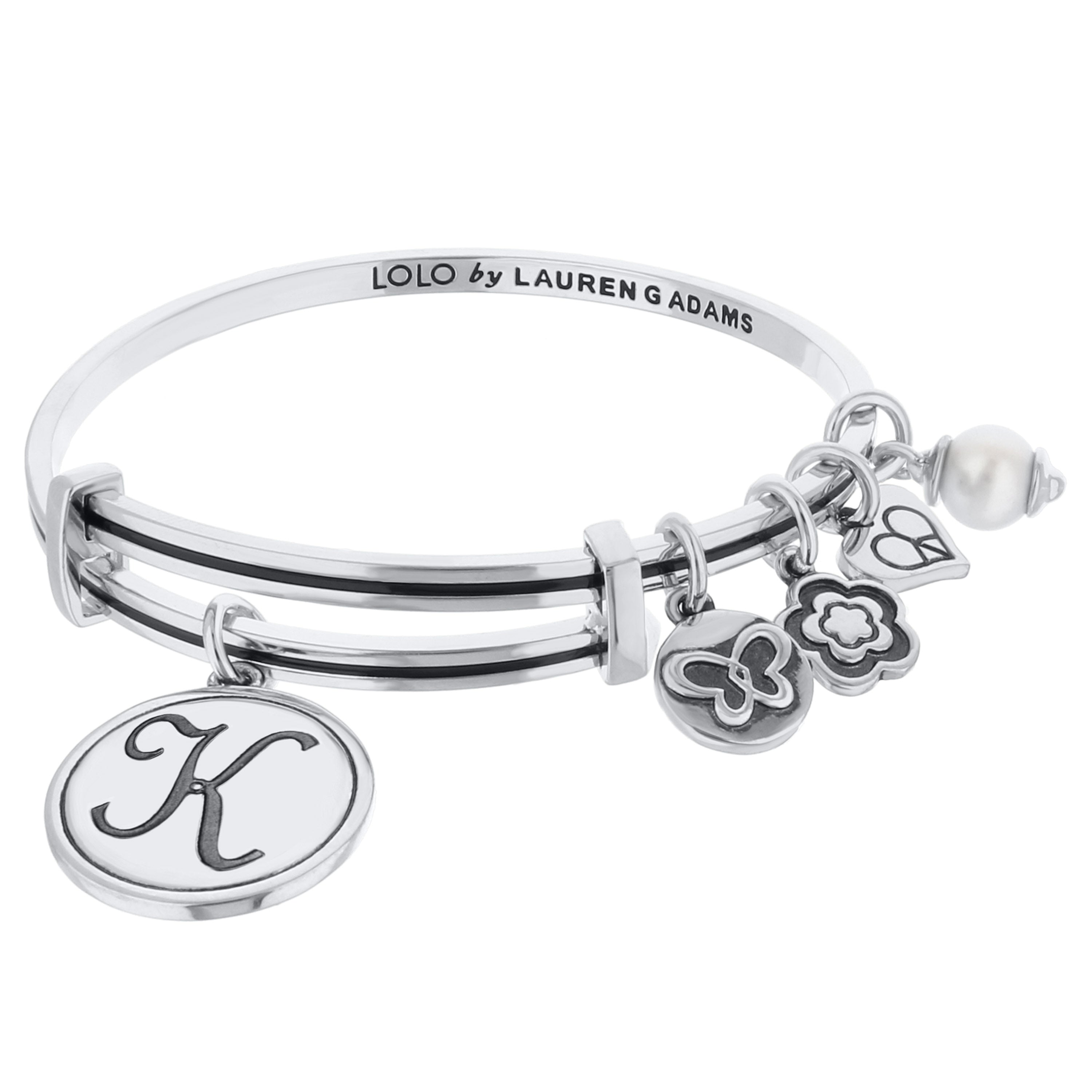 Initial K Bangle