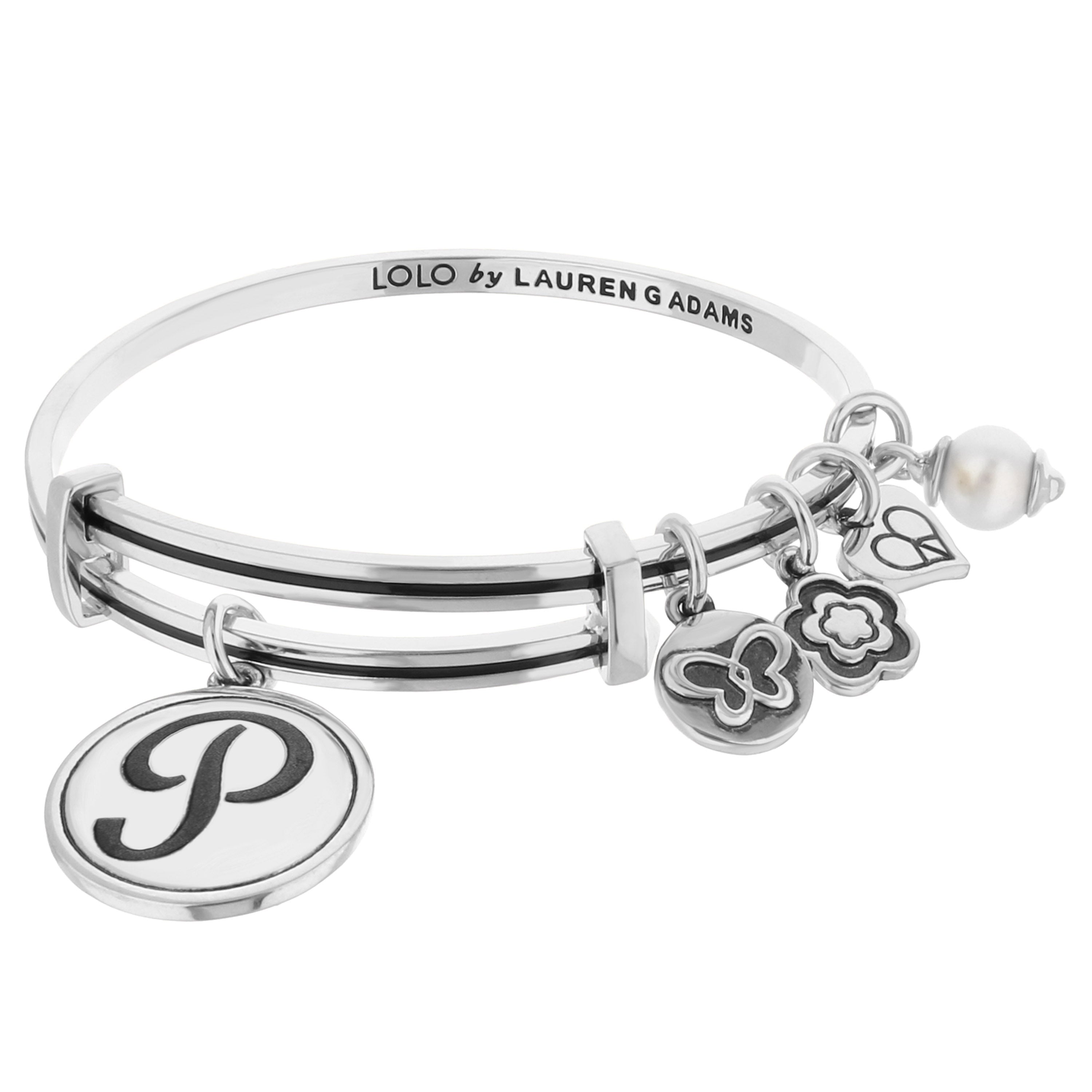 Initial P Bangle