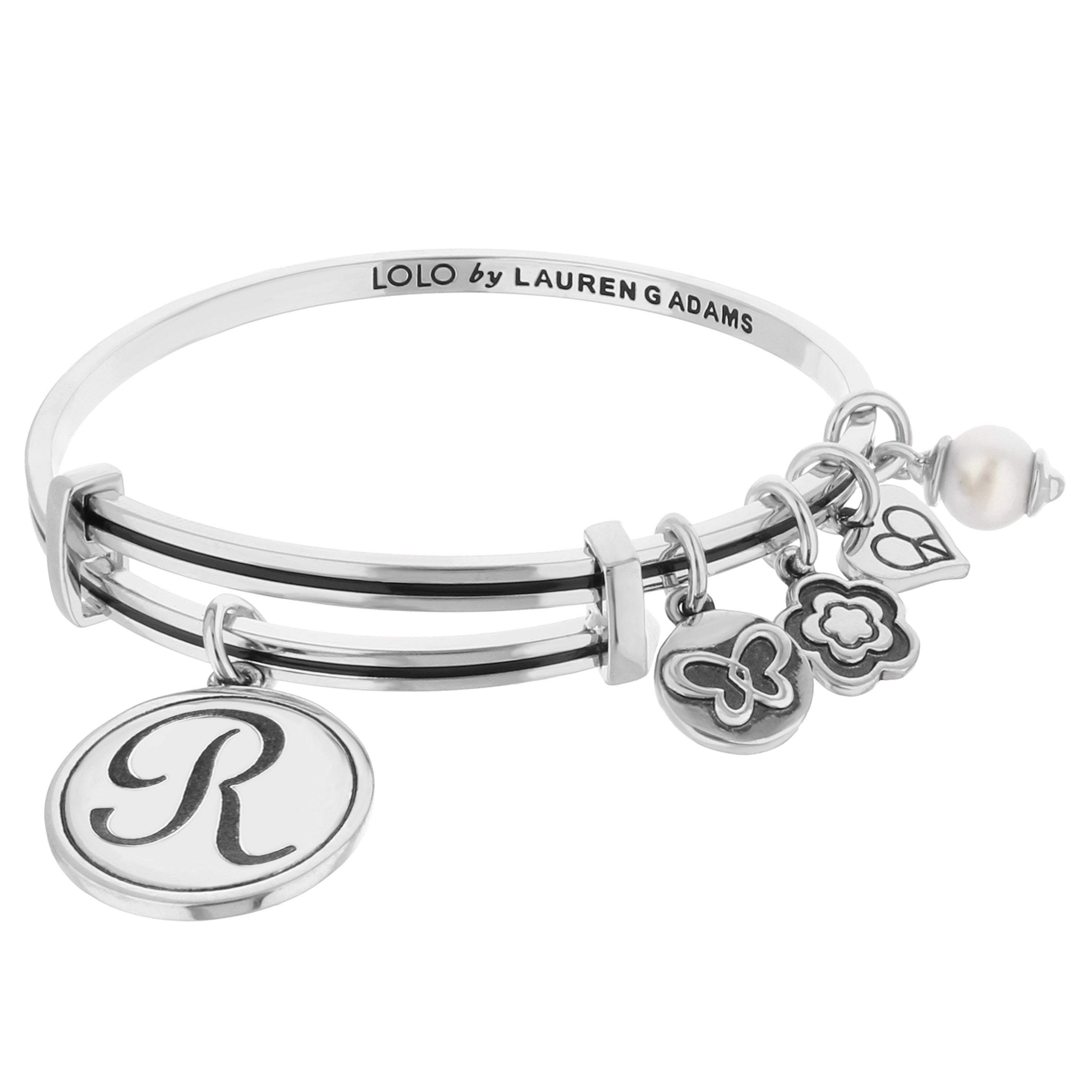 Initial R Bangle