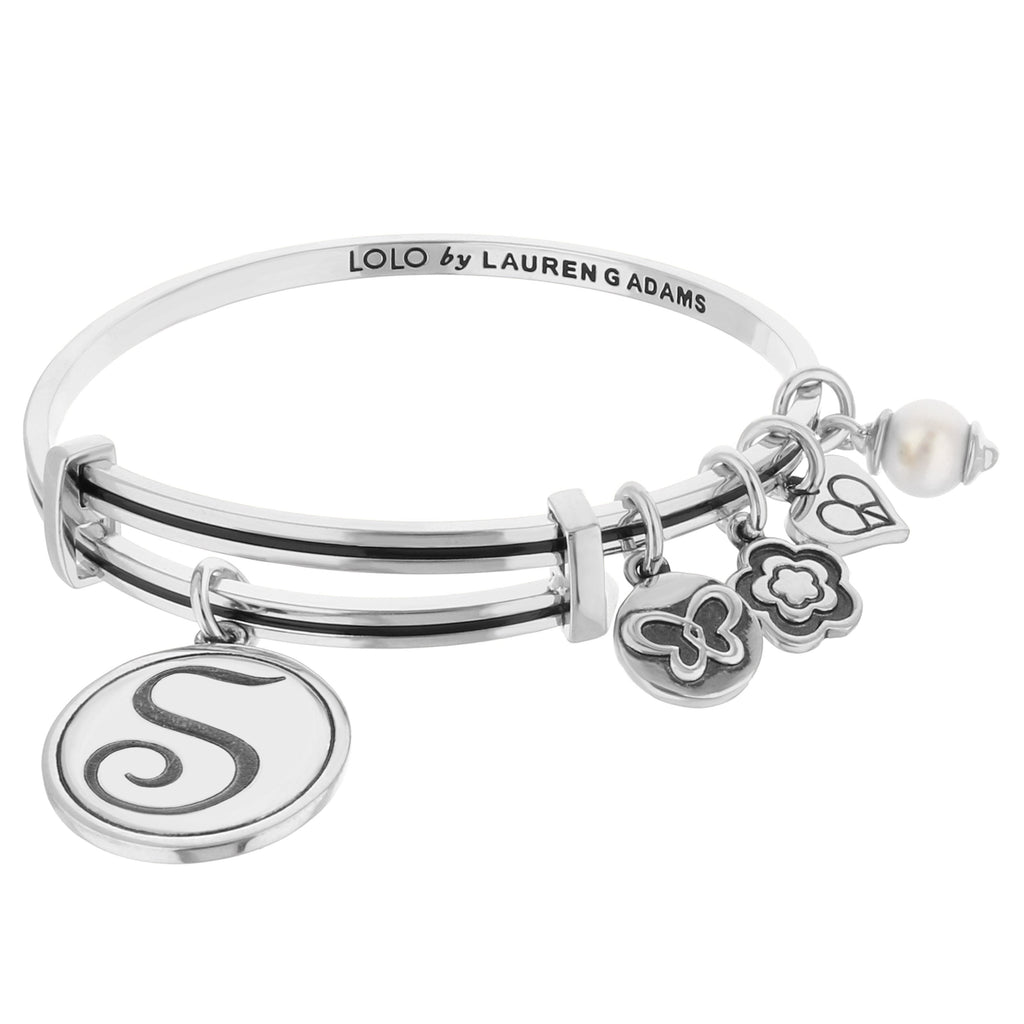 Initial S Bangle
