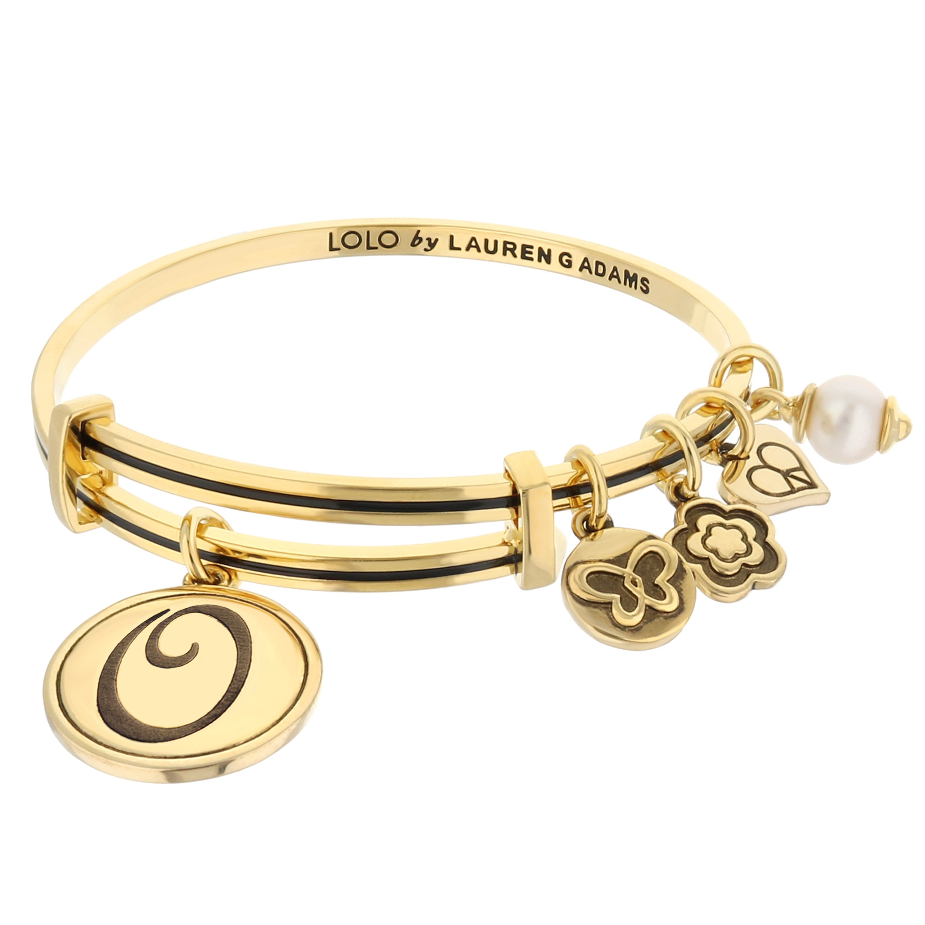 Initial O Bangle