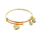 Lolo Heart Charm Bangle