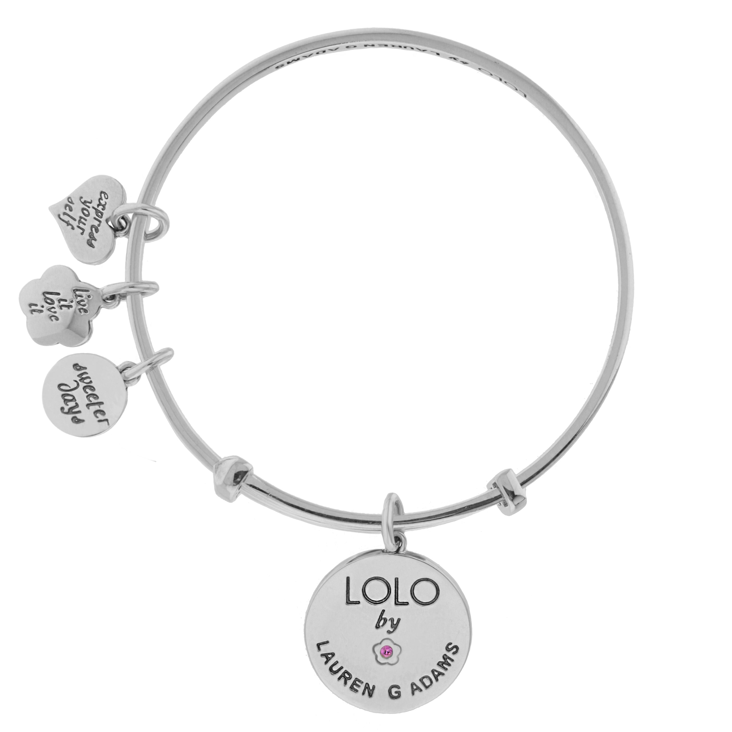 Lolo Anchor Heart Bangle.