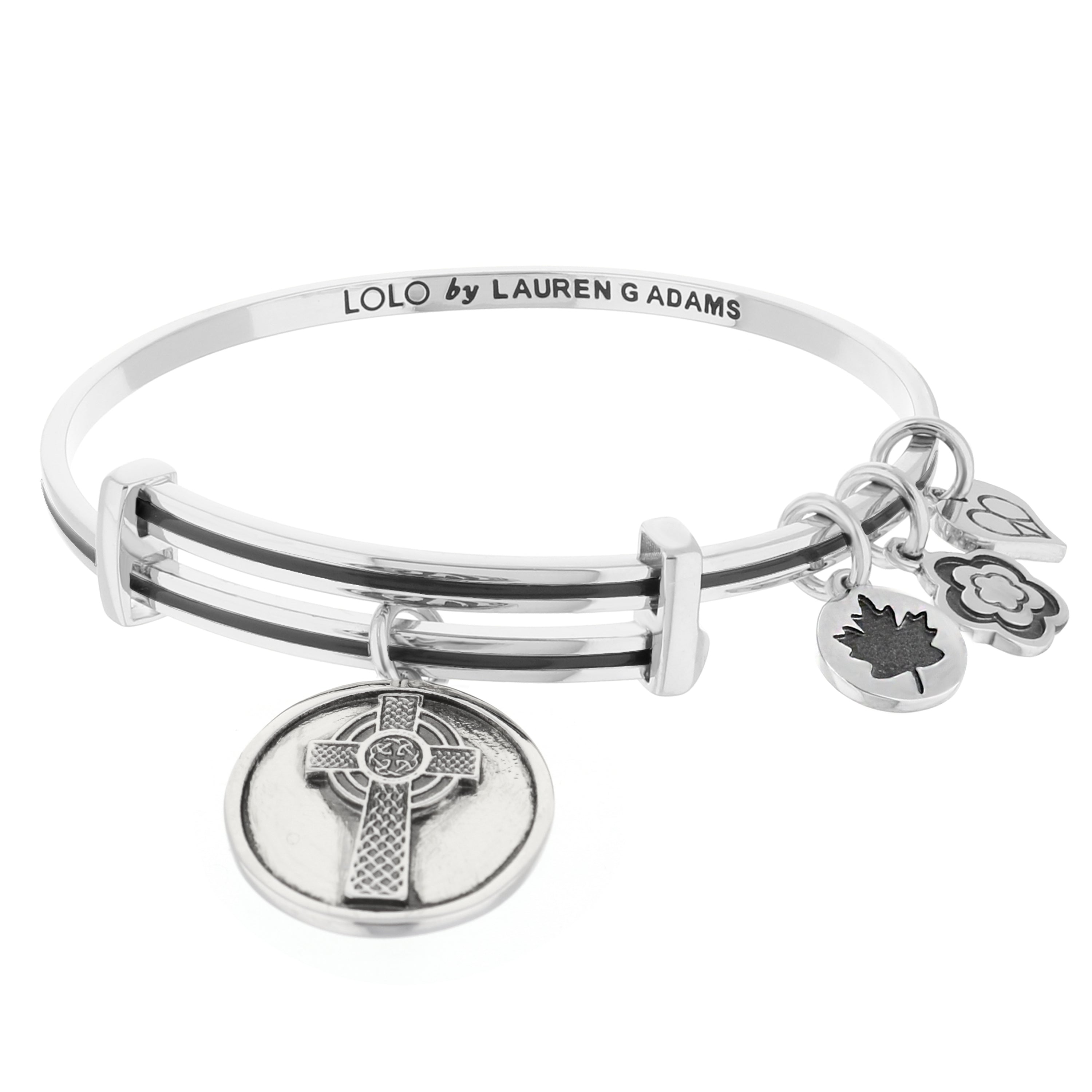 Lolo Celtic Cross Bangle.