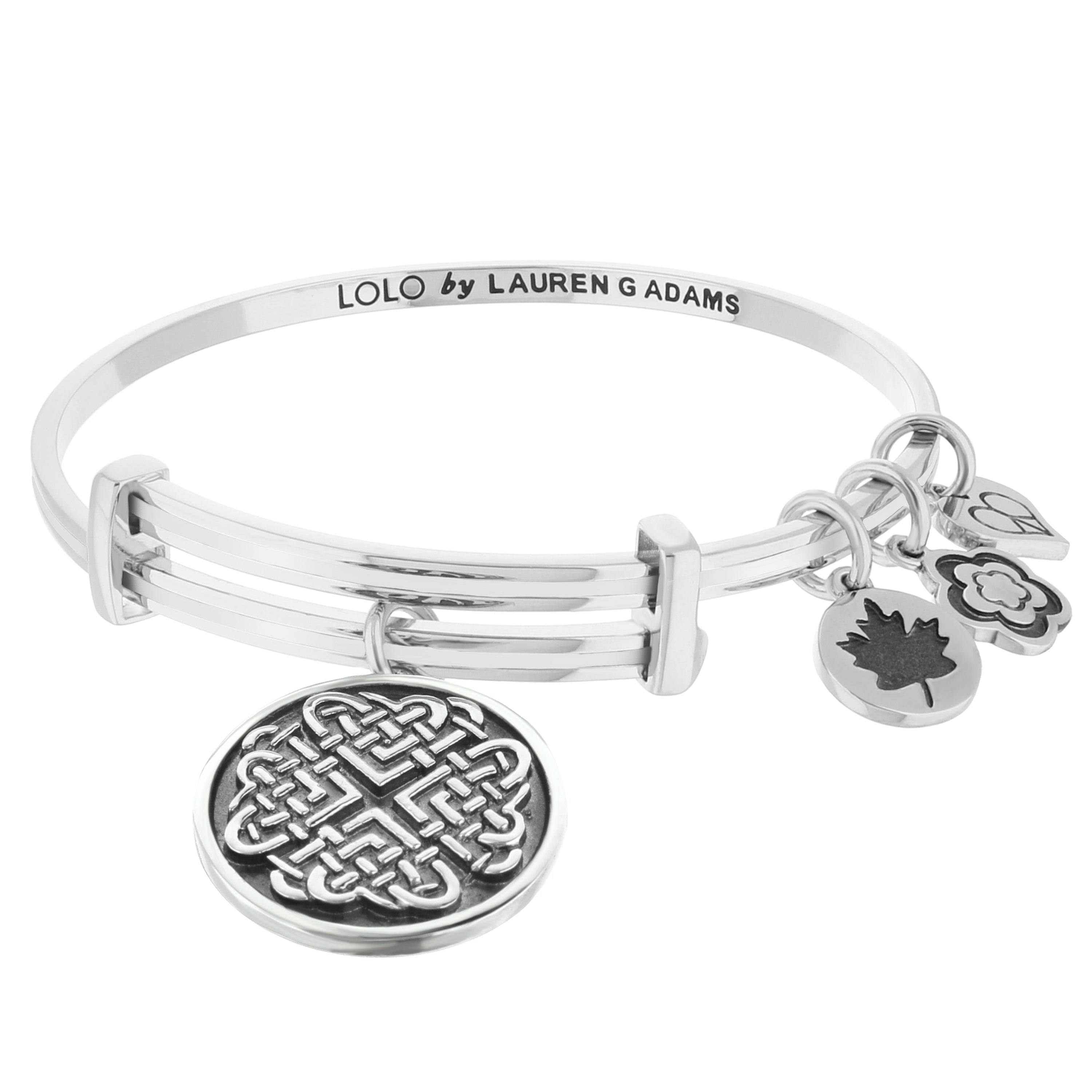 Lolo Celtic Love Knot Bangle.
