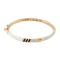 Moon Flower Stackable Bangle.