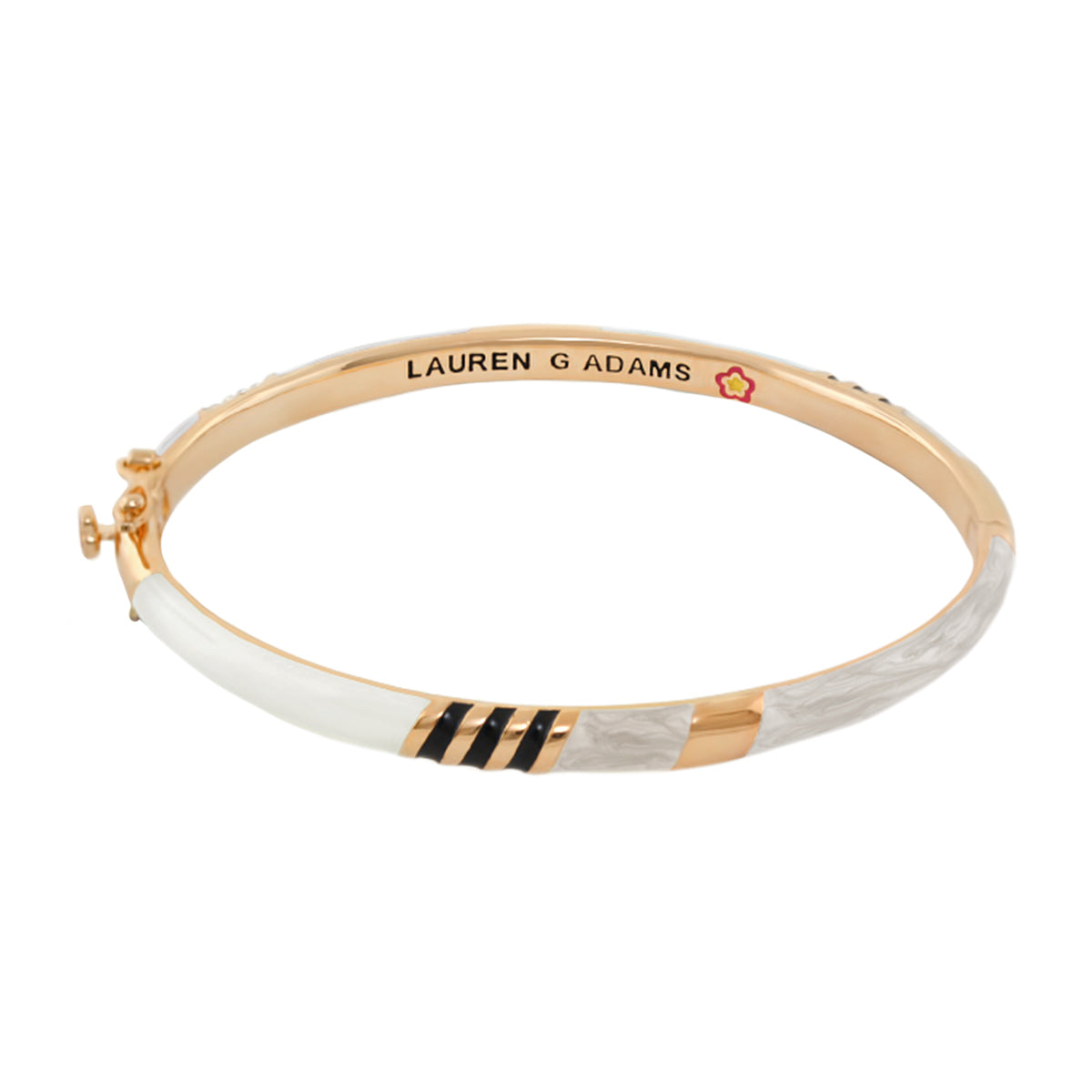 Moon Flower Stackable Bangle.
