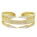 Utopia White Geometric Bracelet