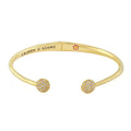 Open Arms Pave Bangle