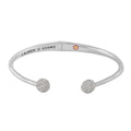 Open Arms Pave Bangle
