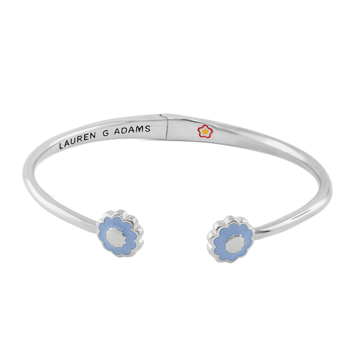 Open Arms Flower Bangle