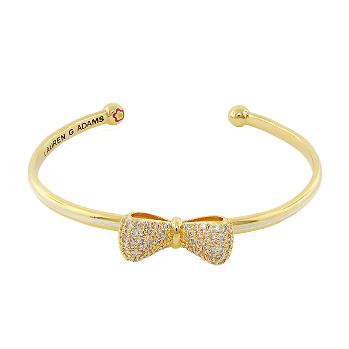 Open Arms Bow Bangle