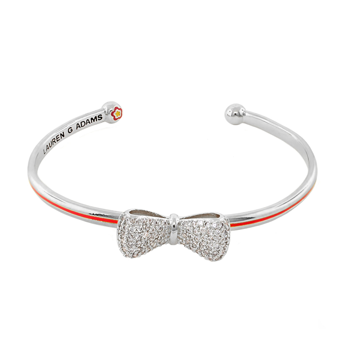 Open Arms Bow Bangle