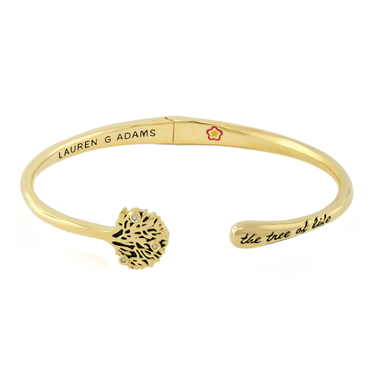 Open Arms Tree of Life Bangle