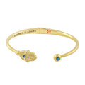 Open Arms Hamsa Bangle