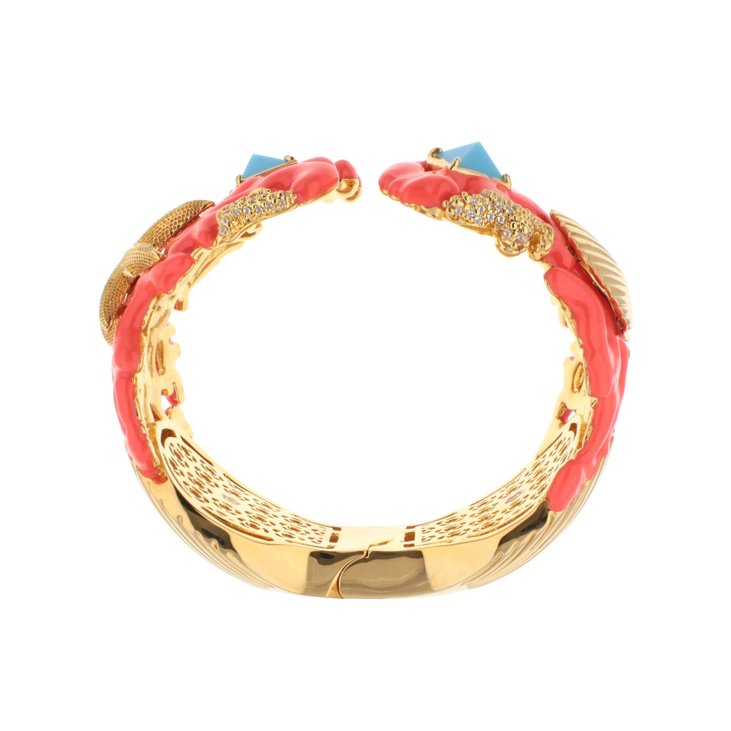 Pretty Little Things Coral Bangle