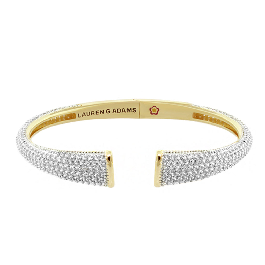 Delicato Pave Bangle