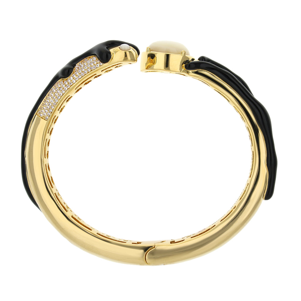 Pretty Little Things Pearl Coral Bangle