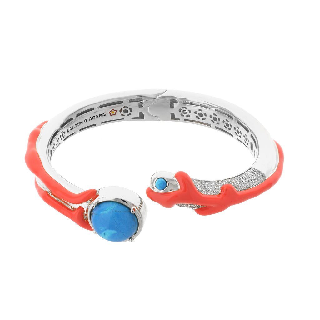 Pretty Little Things Coral Bangle