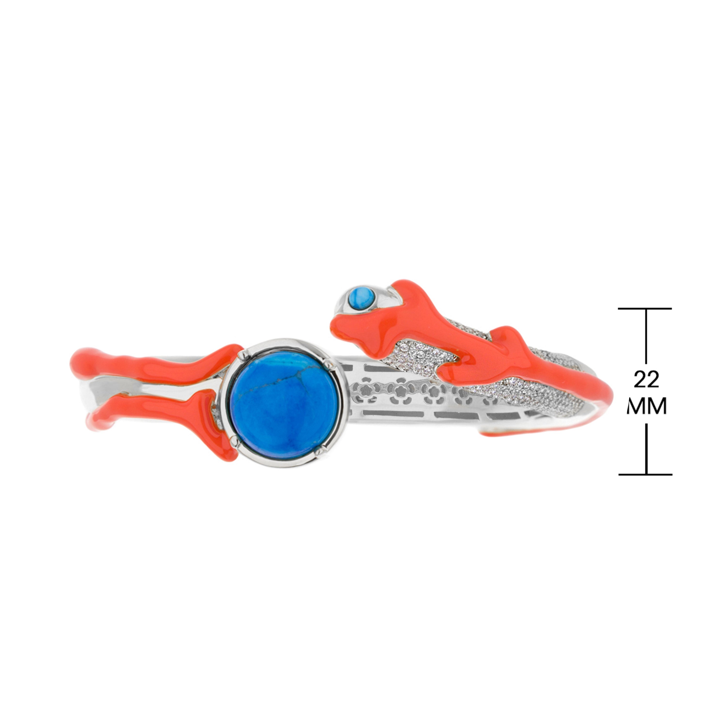 Pretty Little Things Coral Bangle