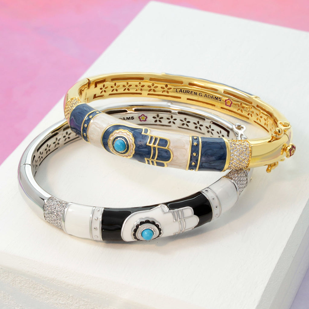 Lucky Hamsa Bangle