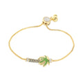 Eau Palm Tree Bolo Bracelet