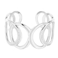 Vogue Fire Rhodium Bangle