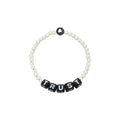 Lorelai Trust Silver 4mm Beads Bracelet