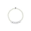 Lorelai Trust Silver 4mm Beads Bracelet