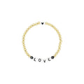 Lorelai Love 14k Gold Filled 4mm Beads Bracelet