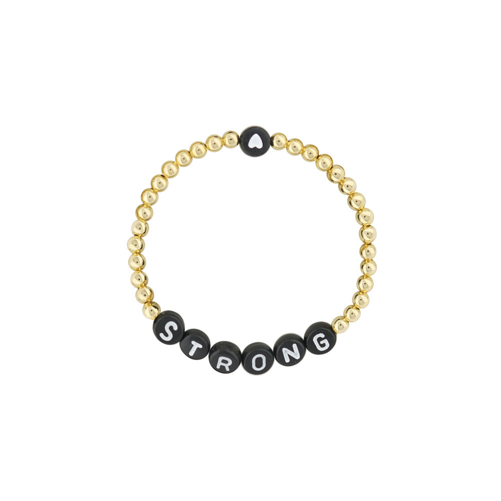 Lorelai Hero 14k Gold Filled 4mm Beads Bracelet