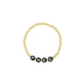 Lorelai Free 14k Gold Filled 4mm Beads Bracelet