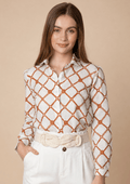 Basic Linen Shirt | Beltina Print