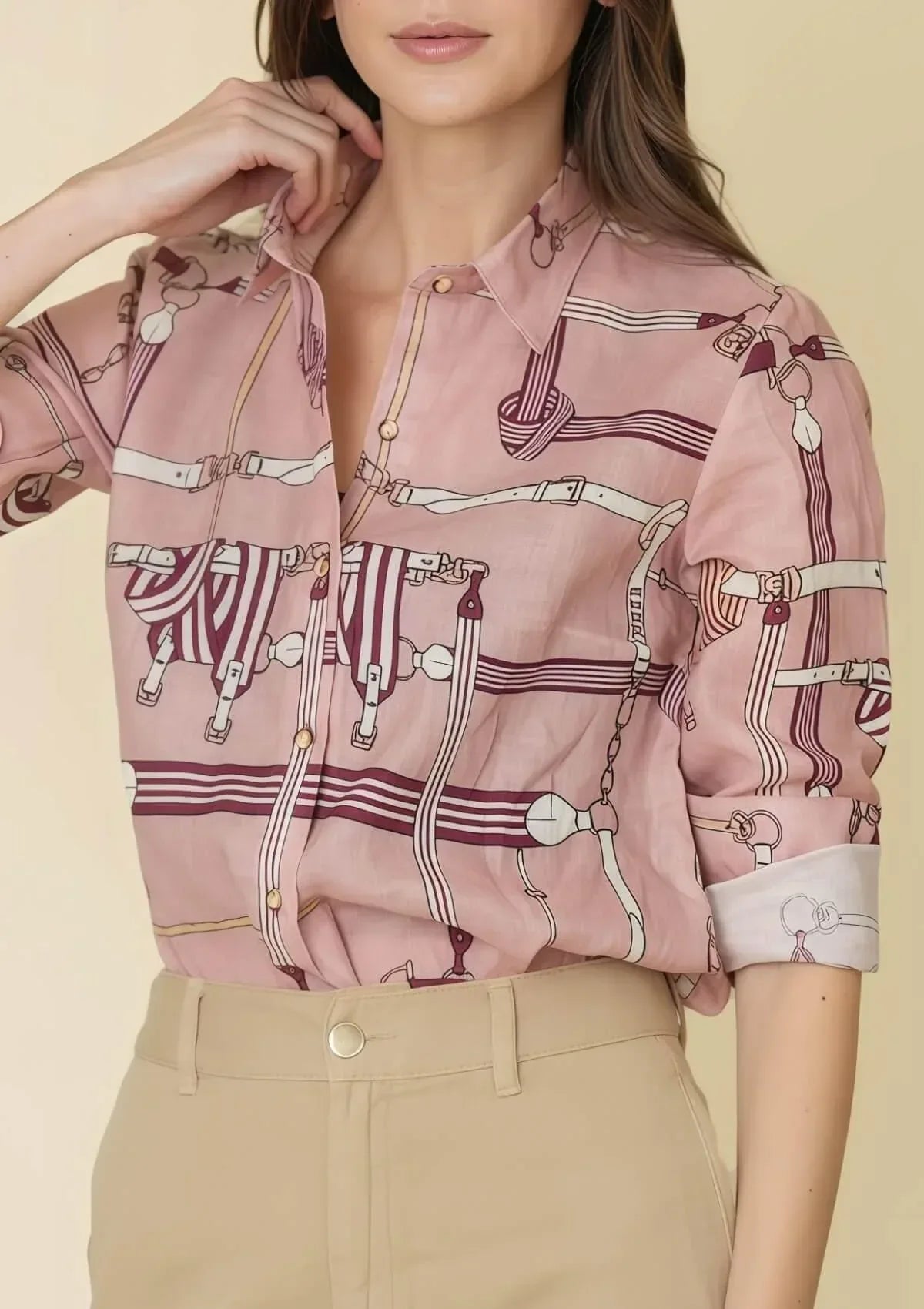 Basic Linen Shirt | Jubilea Print